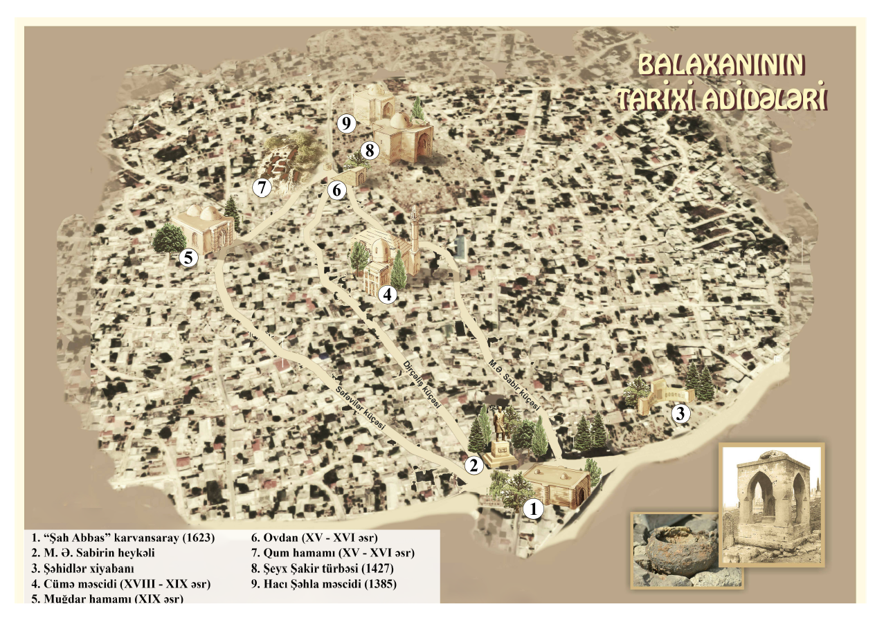 balaxani map