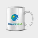 Travelicious mug - big logo — изображение 2