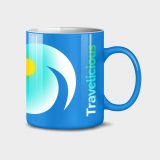 Travelicious mug - huge logo — изображение 2